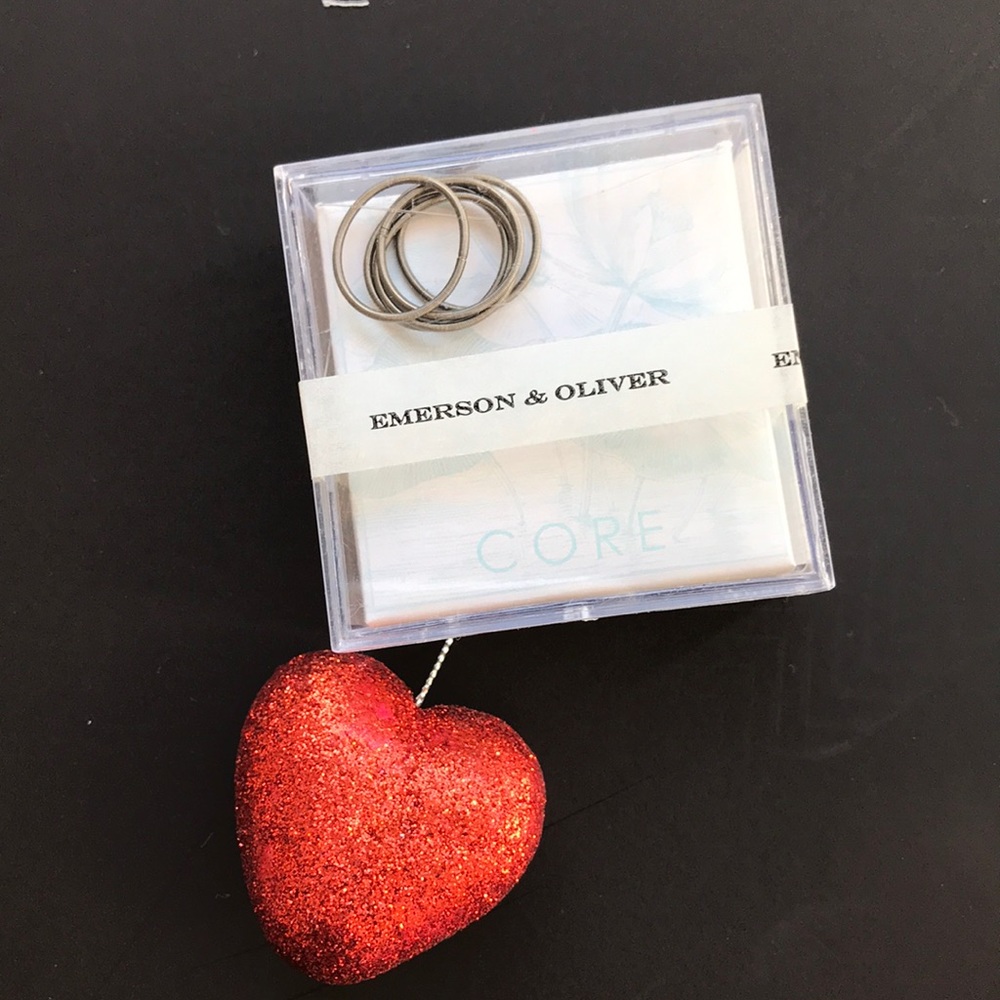 Dia stainless steel rings set of 5